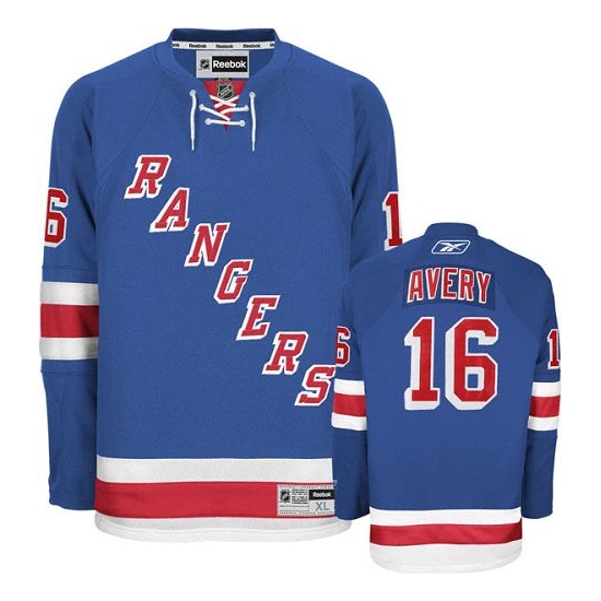 Reebok EDGE Sean Avery New York Rangers 