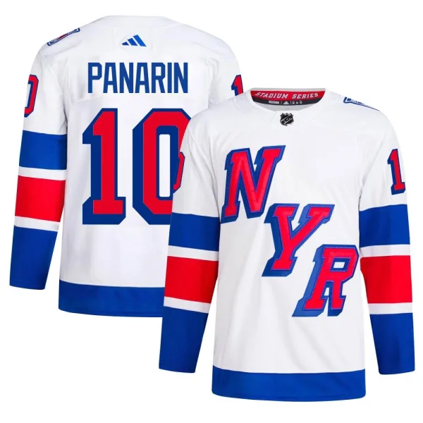Adidas Artemi Panarin New York Rangers Authentic 2024 Stadium Series Primegreen Jersey - White