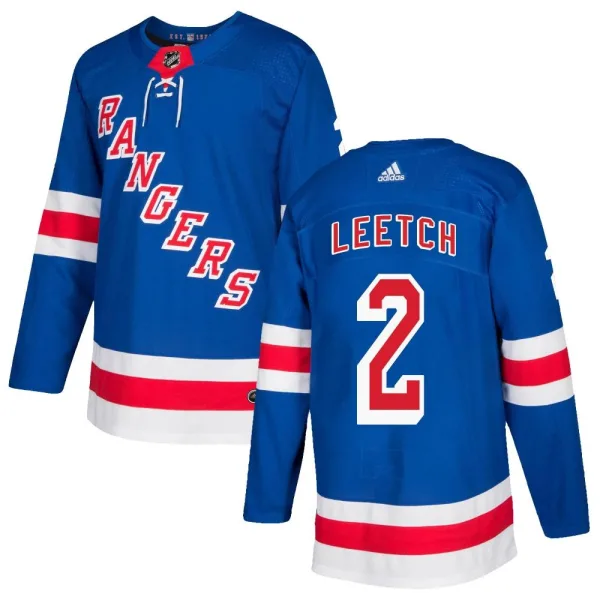 Adidas Brian Leetch New York Rangers Authentic Home Jersey - Royal Blue