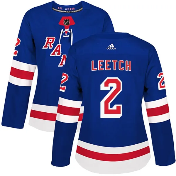 Adidas Brian Leetch New York Rangers Women's Authentic Home Jersey - Royal Blue