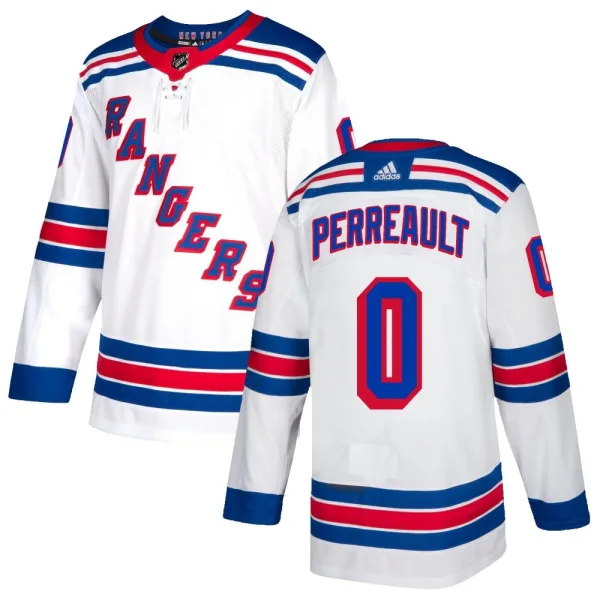 Adidas Gabriel Perreault New York Rangers Authentic Jersey - White