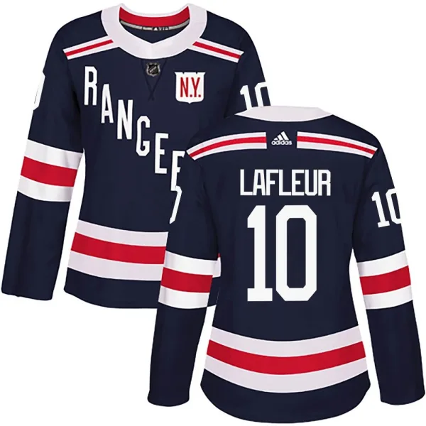 Adidas Guy Lafleur New York Rangers Women's Authentic 2018 Winter Classic Home Jersey - Navy Blue