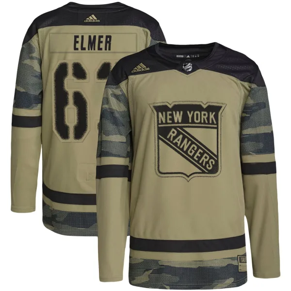 Adidas James Sheppard New York Rangers Authentic Military Appreciation Practice Jersey - Camo