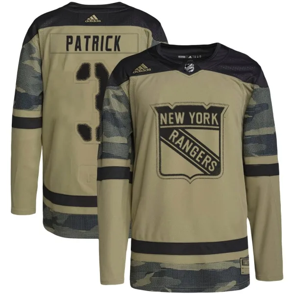 Adidas James Patrick New York Rangers Authentic Military Appreciation Practice Jersey - Camo