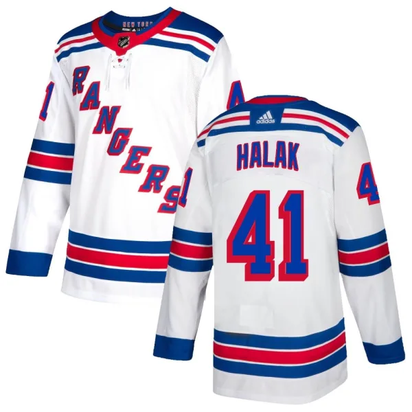 Adidas Jaroslav Halak New York Rangers Authentic Jersey - White