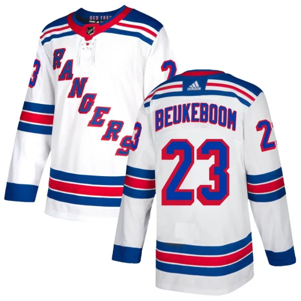 Adidas Jeff Beukeboom New York Rangers Authentic Jersey - White