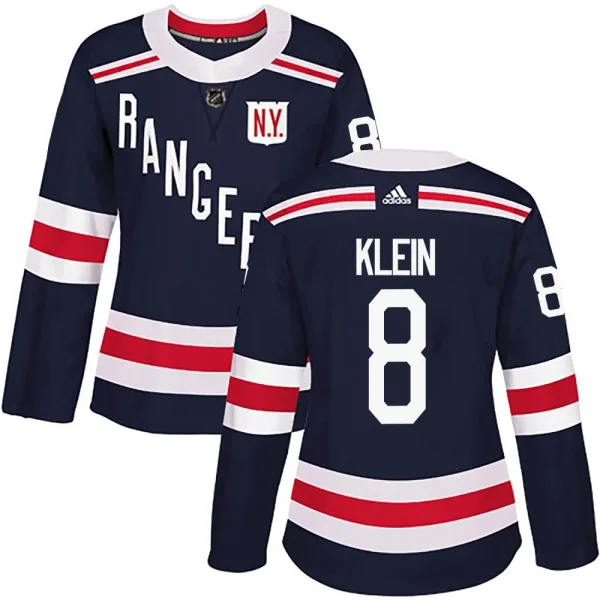 Adidas Kevin Klein New York Rangers Women's Authentic 2018 Winter Classic Home Jersey - Navy Blue