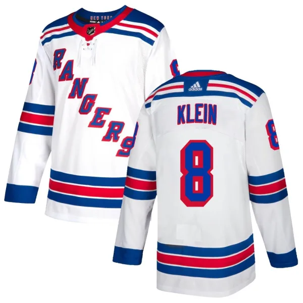 Adidas Kevin Klein New York Rangers Youth Authentic Jersey - White