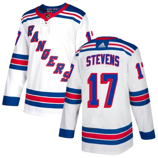 Adidas Kevin Stevens New York Rangers Authentic Jersey - White