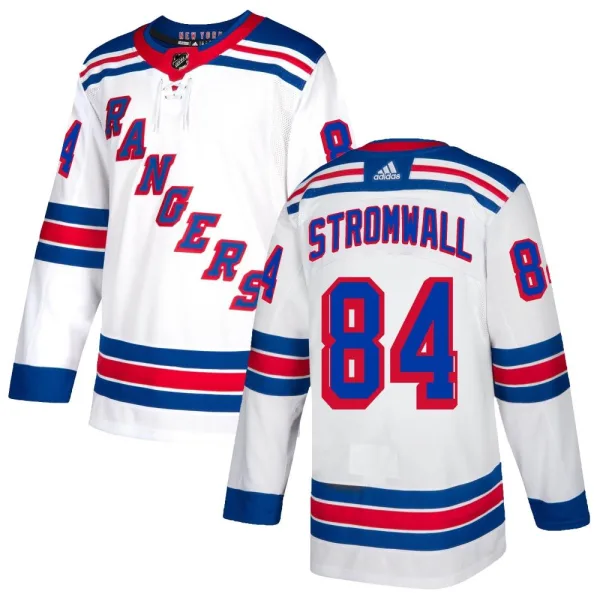 Adidas Malte Stromwall New York Rangers Authentic Jersey - White