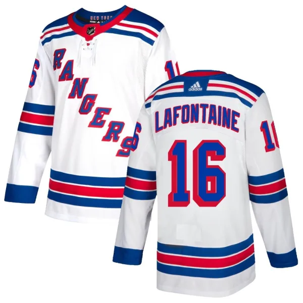 Adidas Pat Lafontaine New York Rangers Authentic Jersey - White