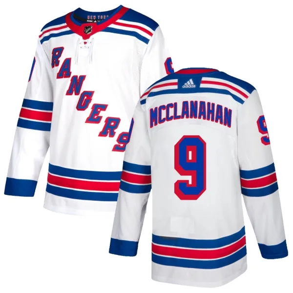 Adidas Rob Mcclanahan New York Rangers Authentic Jersey - White