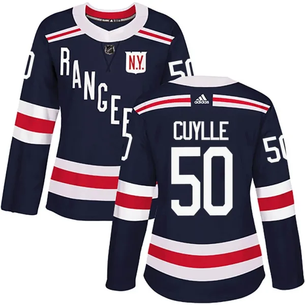 Adidas Will Cuylle New York Rangers Women's Authentic 2018 Winter Classic Home Jersey - Navy Blue