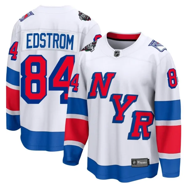 Fanatics Branded Adam Edstrom New York Rangers Breakaway 2024 Stadium Series Jersey - White