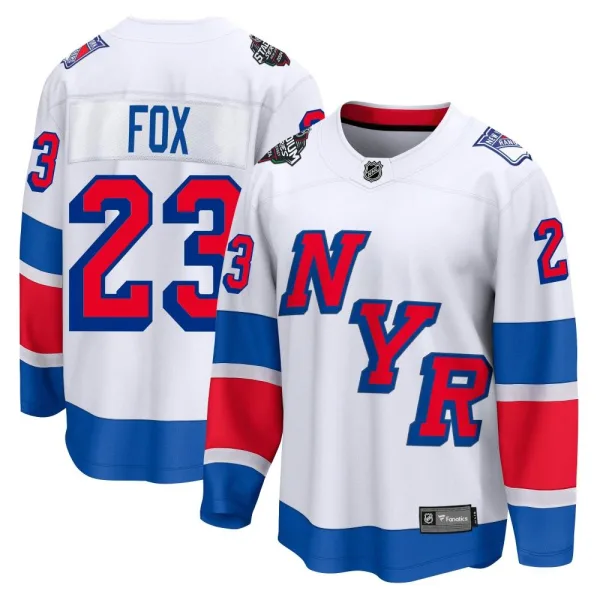 Fanatics Branded Adam Fox New York Rangers Breakaway 2024 Stadium Series Jersey - White