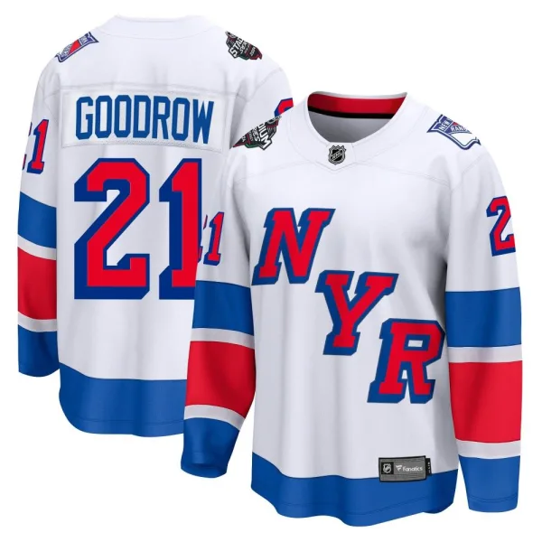 Fanatics Branded Barclay Goodrow New York Rangers Breakaway 2024 Stadium Series Jersey - White