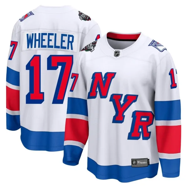 Fanatics Branded Blake Wheeler New York Rangers Breakaway 2024 Stadium Series Jersey - White