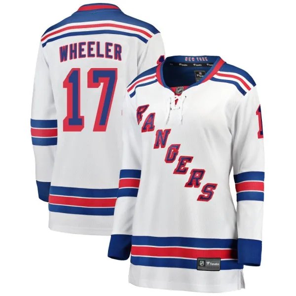 Fanatics Branded Blake Wheeler New York Rangers Women's Breakaway Away Jersey - White