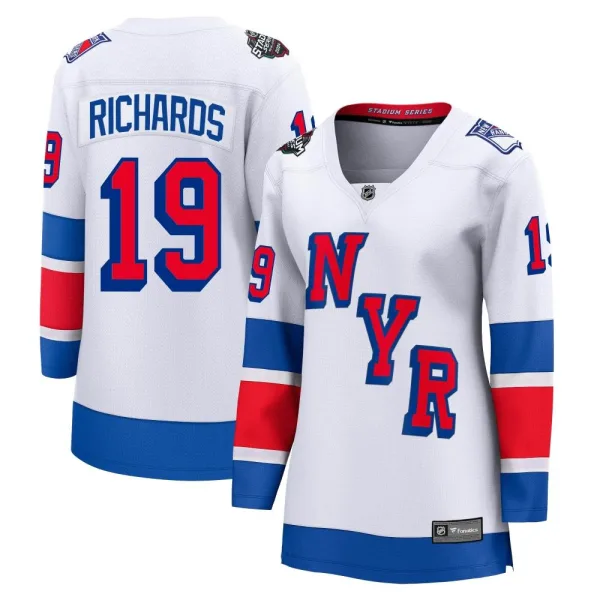 Fanatics Branded Brad Richards New York Rangers Women's Breakaway 2024 Stadium Series Jersey - White