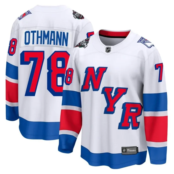 Fanatics Branded Brennan Othmann New York Rangers Breakaway 2024 Stadium Series Jersey - White