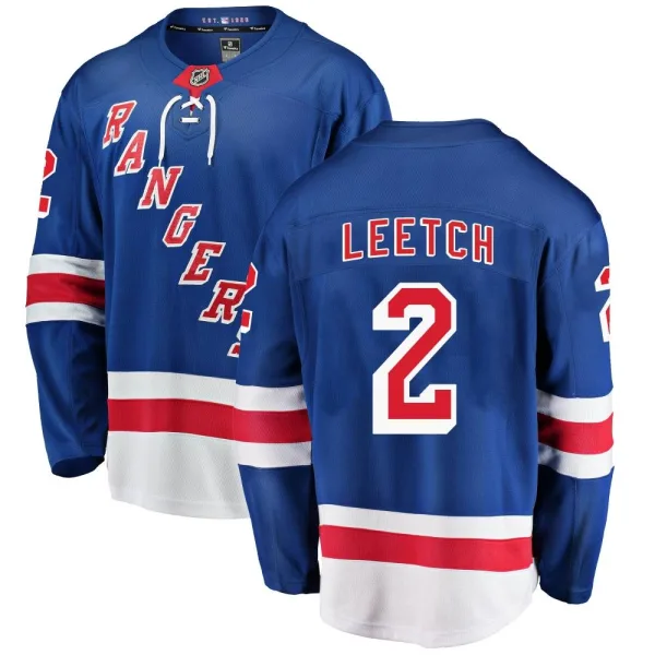 Fanatics Branded Brian Leetch New York Rangers Breakaway Home Jersey - Blue