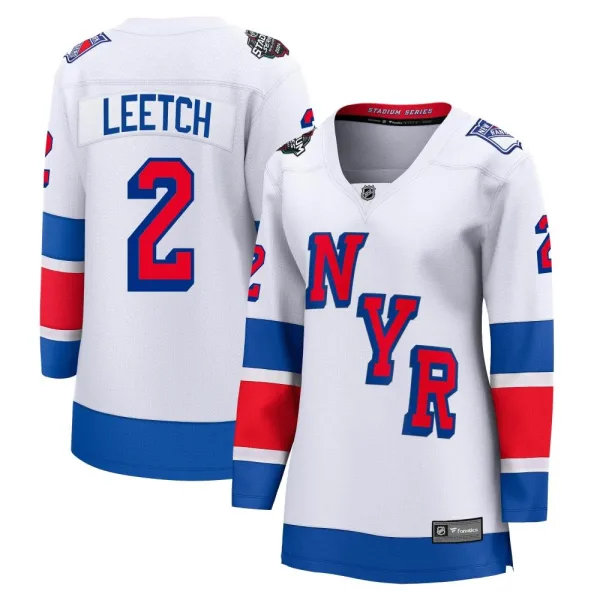 Fanatics Branded Brian Leetch New York Rangers Women's Breakaway 2024 Stadium Series Jersey - White