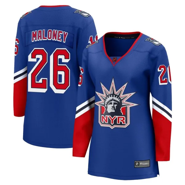 Fanatics Branded Dave Maloney New York Rangers Women's Breakaway Special Edition 2.0 Jersey - Royal