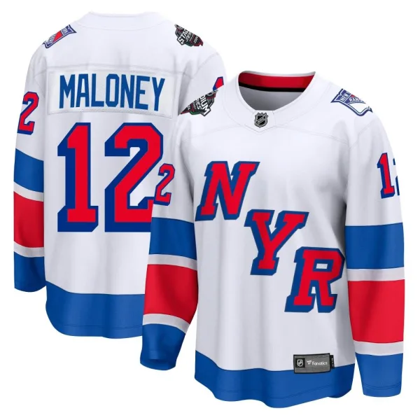Fanatics Branded Don Maloney New York Rangers Breakaway 2024 Stadium Series Jersey - White