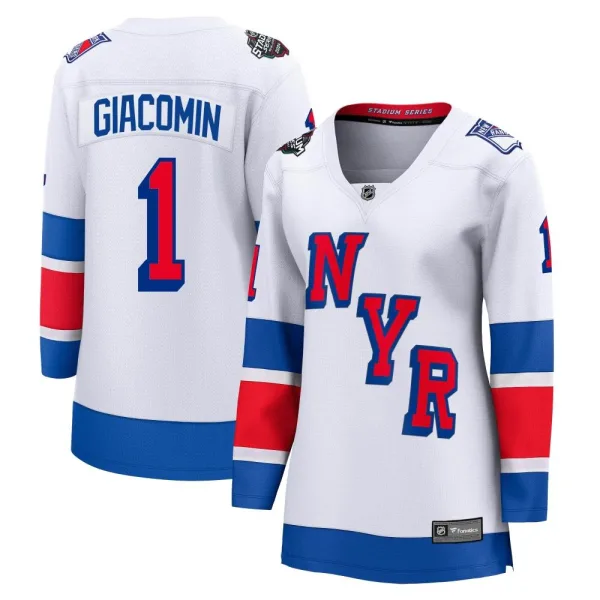 Fanatics Branded Eddie Giacomin New York Rangers Women's Breakaway 2024 Stadium Series Jersey - White
