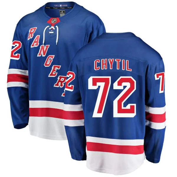 Fanatics Branded Filip Chytil New York Rangers Breakaway Home Jersey - Blue