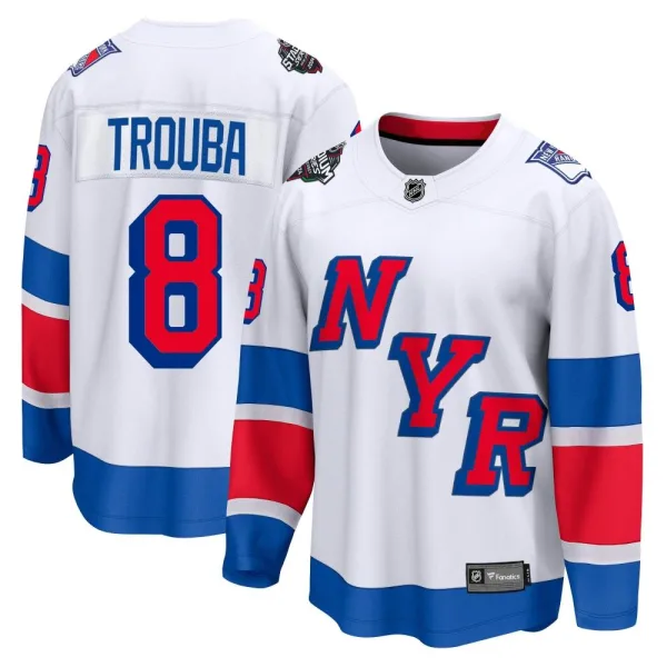Fanatics Branded Jacob Trouba New York Rangers Breakaway 2024 Stadium Series Jersey - White