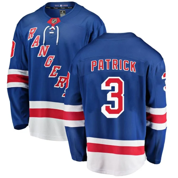Fanatics Branded James Patrick New York Rangers Breakaway Home Jersey - Blue