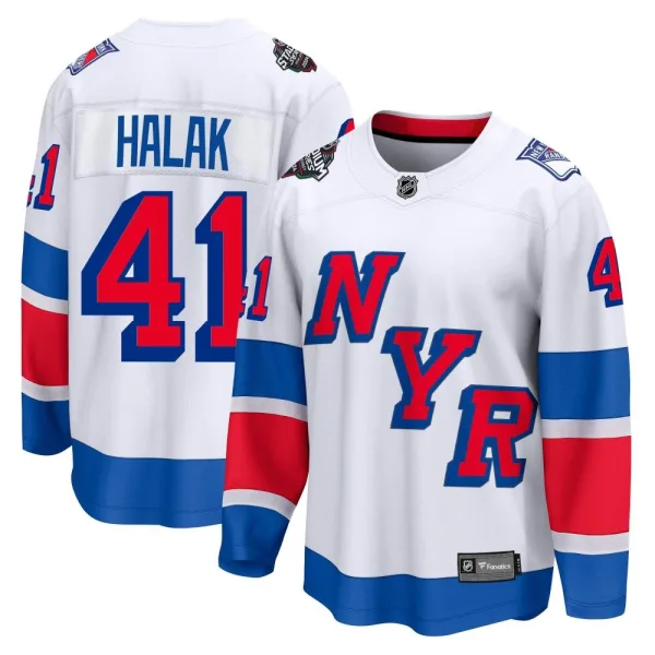 Fanatics Branded Jaroslav Halak New York Rangers Breakaway 2024 Stadium Series Jersey - White