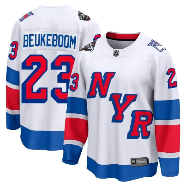 Fanatics Branded Jeff Beukeboom New York Rangers Breakaway 2024 Stadium Series Jersey - White