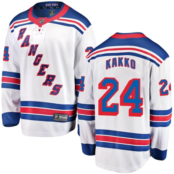 Fanatics Branded Kaapo Kakko New York Rangers Breakaway Away Jersey - White