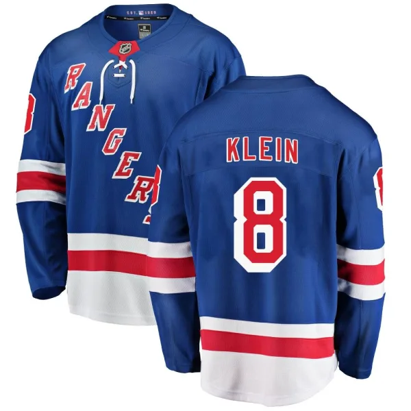 Fanatics Branded Kevin Klein New York Rangers Breakaway Home Jersey - Blue