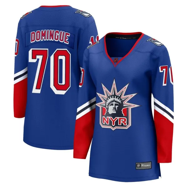 Fanatics Branded Louis Domingue New York Rangers Women's Breakaway Special Edition 2.0 Jersey - Royal