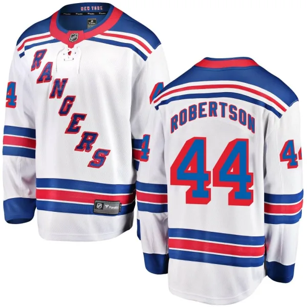 Fanatics Branded Matthew Robertson New York Rangers Breakaway Away Jersey - White