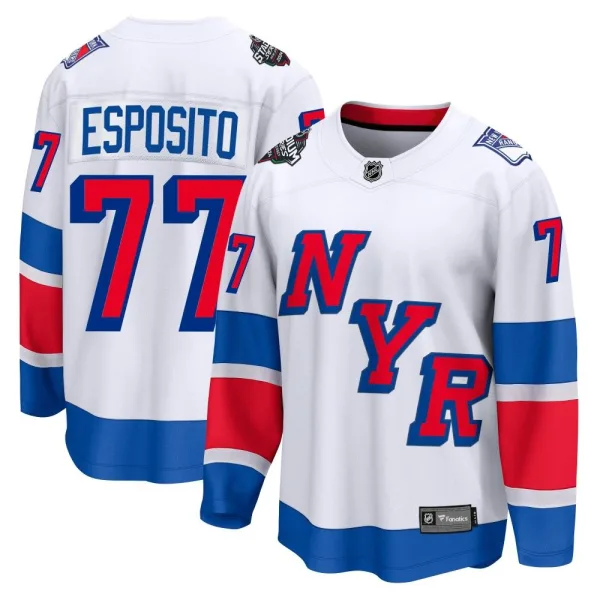 Fanatics Branded Phil Esposito New York Rangers Breakaway 2024 Stadium Series Jersey - White