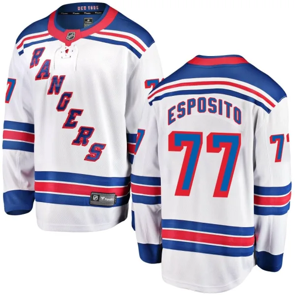Fanatics Branded Phil Esposito New York Rangers Breakaway Away Jersey - White