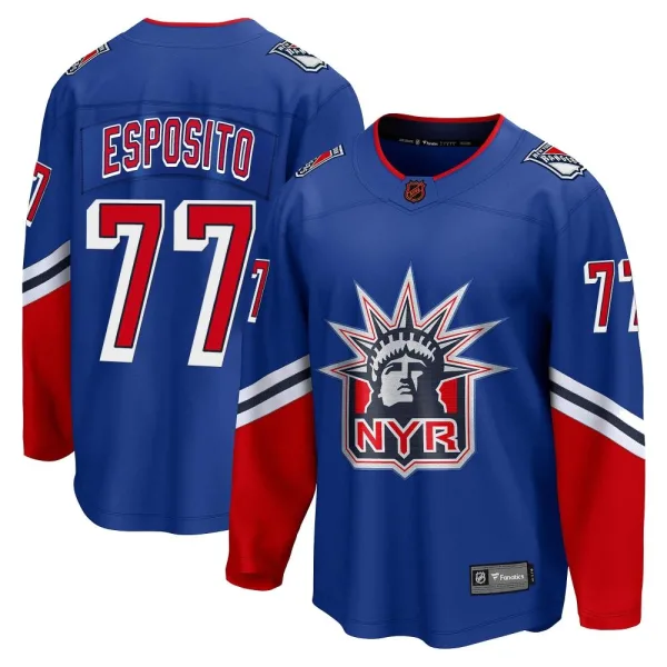 Fanatics Branded Phil Esposito New York Rangers Breakaway Special Edition 2.0 Jersey - Royal