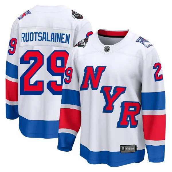 Fanatics Branded Reijo Ruotsalainen New York Rangers Breakaway 2024 Stadium Series Jersey - White