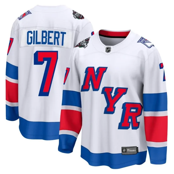 Fanatics Branded Rod Gilbert New York Rangers Breakaway 2024 Stadium Series Jersey - White