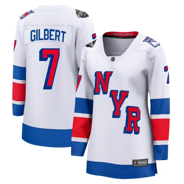 Fanatics Branded Rod Gilbert New York Rangers Women's Breakaway 2024 Stadium Series Jersey - White