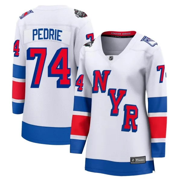 Fanatics Branded Vince Pedrie New York Rangers Women's Breakaway 2024 Stadium Series Jersey - White